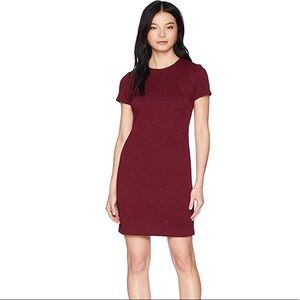 Calvin Klein Burgundy Rose Dress EUC